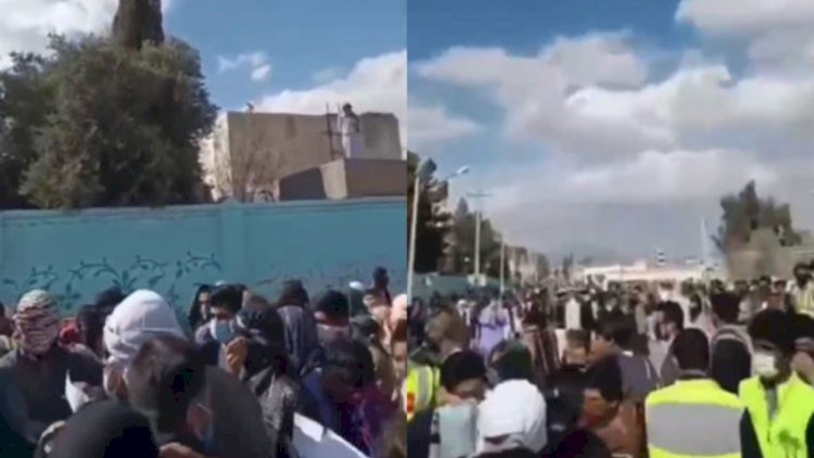    Tehranda əlilliyi olan şəxslər küçələrə axışdı   