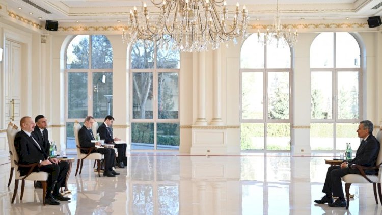    Prezident 3 ölkə səfirinin etimadnamələrini qəbul etdi   
