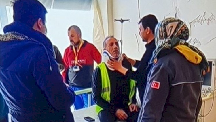    Yardım aparan Haluk Levent qəzaya düşdü   