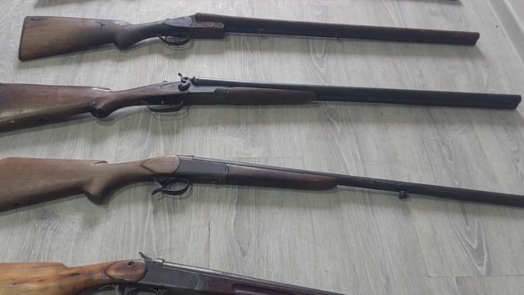    Samuxda 14 nəfərin ov silahları müsadirə edildi   