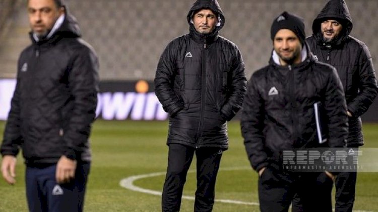    “Qarabağ” “Gent”lə oyun öncəsi son məşqə çıxdı - Fotolar   