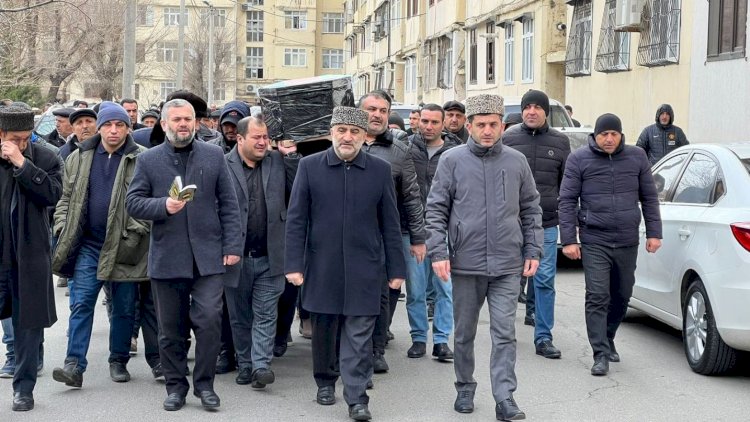    Zəlzələdə həlak olan Gündüz dəfn edildi - FOTO   