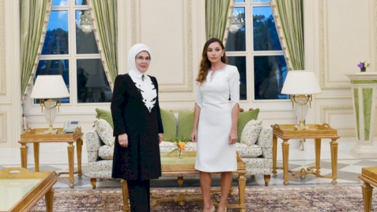    Əminə Ərdoğan Mehriban Əliyevaya təşəkkür etdi   