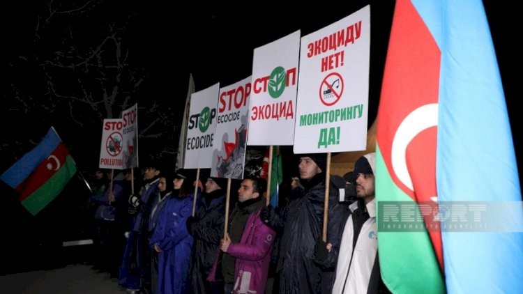    Xankəndi-Laçın yolu: aksiya iştirakçıları hər kəsi ekologiyanı qorumağa çağırır   