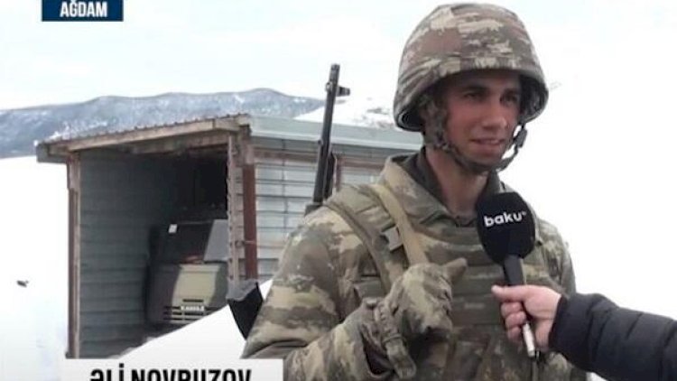    Nazirdən uşaq evində böyüyən əsgərə hədiyyə - Video   