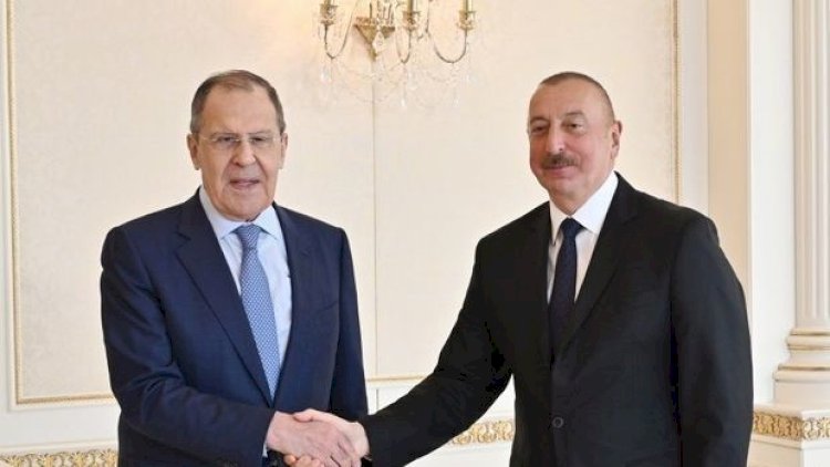    İlham Əliyev Sergey Lavrovu qəbul etdi - Yenilənib   