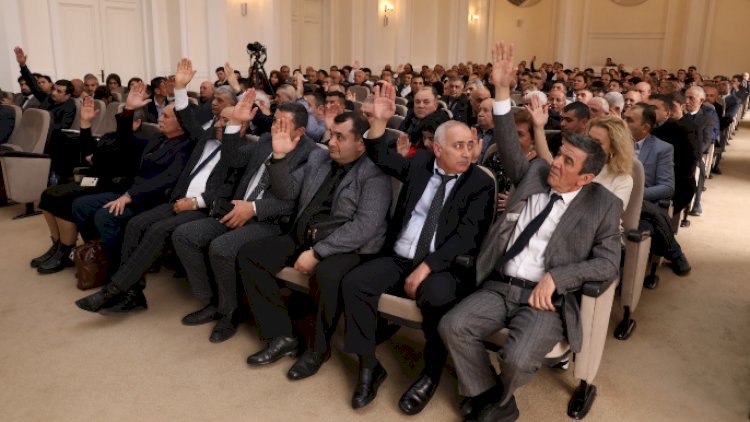    ADY-nin həmkarlarına yeni sədr seçildi - Fotolar   