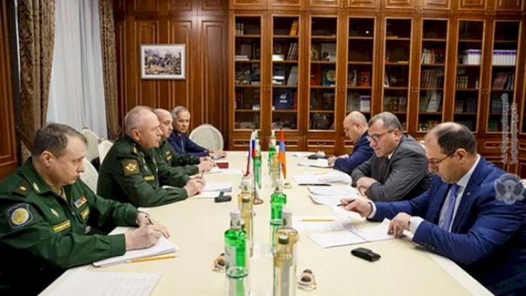    Rus və erməni generallar bir araya gəldi   