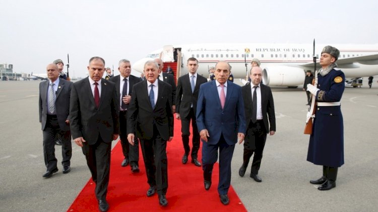    İraq Prezidenti Azərbaycana gəldi    