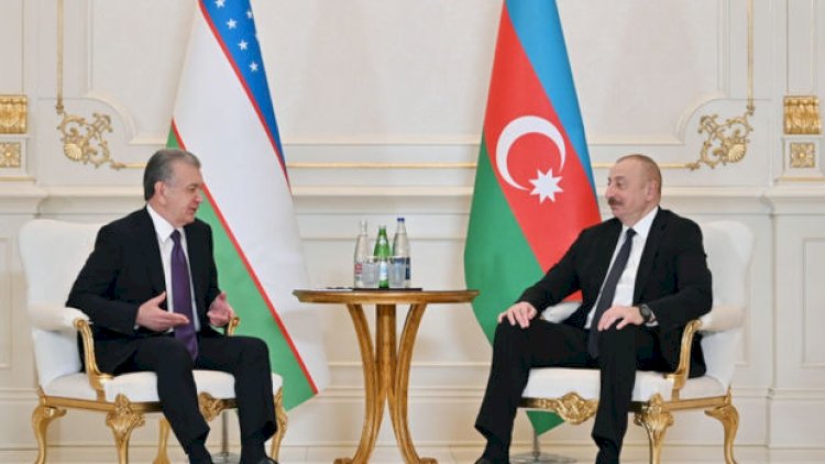    İlham Əliyev Özbəkistan Prezidenti Şavkat Mirziyoyev ilə görüşdü - Yenilənib   