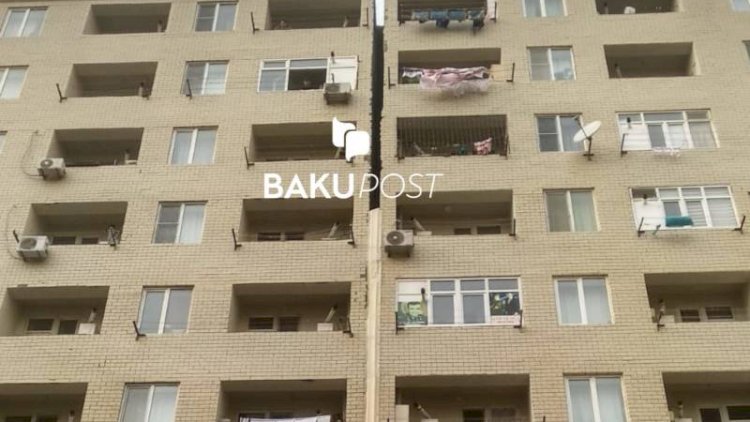    “Kristal Abşeron”un tikdiyi bina əyildi – Video   