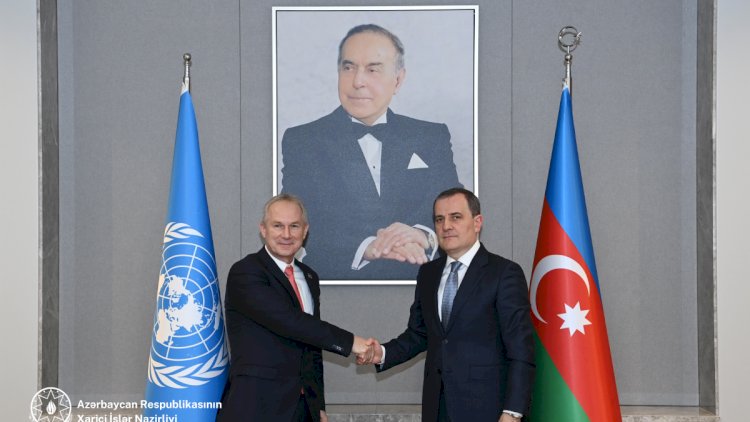    Nazir BMT Baş Assambleyasının Prezidentini məlumatlandırdı   