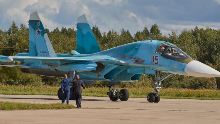    Rusiyaya məxsus Su-34 qırıcısı məhv edildi   