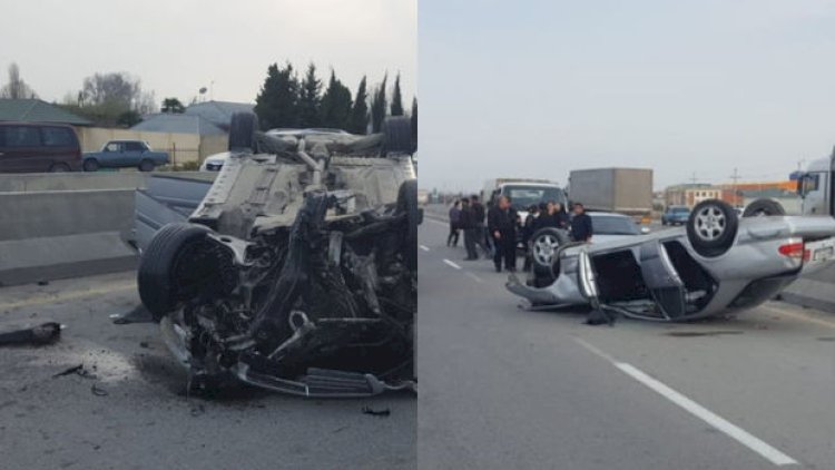    Ucarda avtomobil su arxına aşıb:   Yeddi nəfər xəsarət aldı - Fotolar