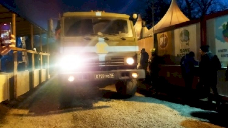    Sülhməramlıların 66 maşını aksiya ərazisindən keçdi   