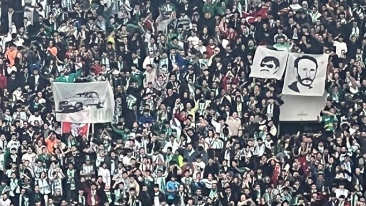    Futbol oyununda insident - “Pala“nın plakatı   