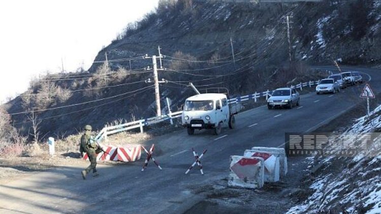    Sülhməramlıların daha 10 avtomobili aksiya ərazisindən keçdi   