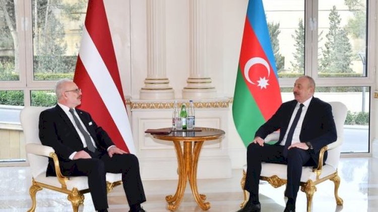    Azərbaycan və Latviya prezidentlərinin məhdud tərkibdə görüşü oldu   