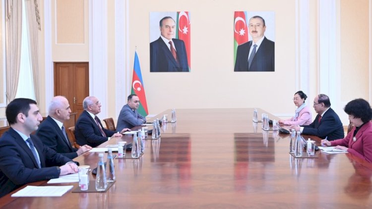    Əli Əsədov Vu Honqbo ilə görüşdü   