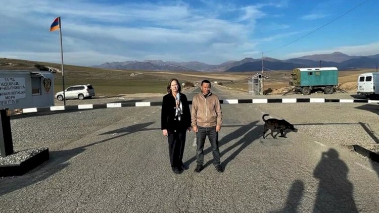    ABŞ səfiri Laçın dəhlizinə getdi   