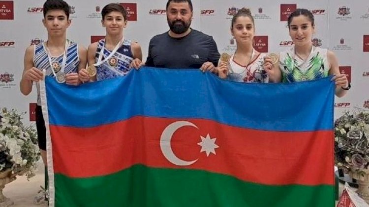    Azərbaycan gimnastları beynəlxalq turnirdə üç qızıl, bir gümüş medal qazandı   