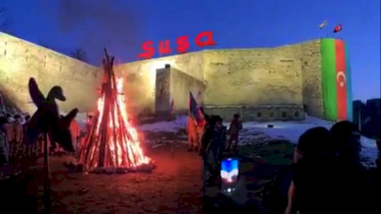    30 il sonra Qarabağda tonqal qalandı   