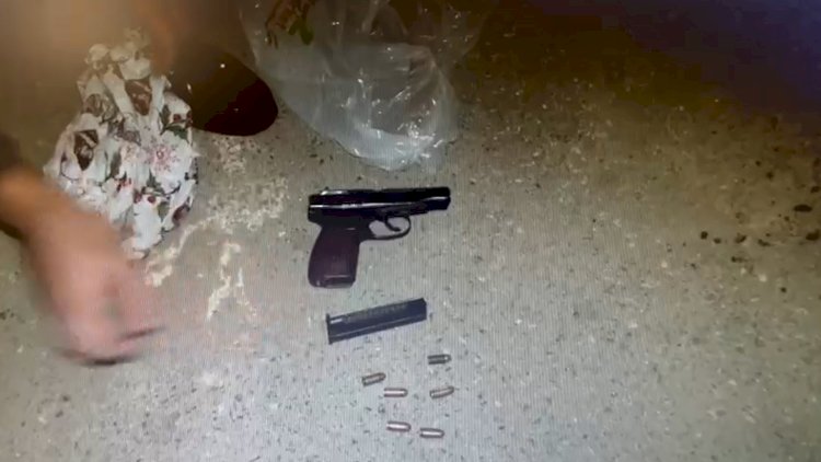    Maşında “Makarov“ tapançası tapıldı   