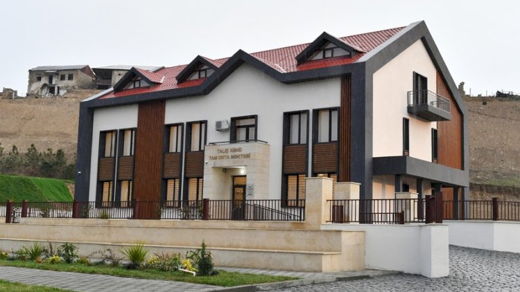    Talış kəndində ilk zəng çalındı    