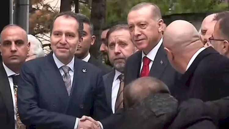    Ərdoğan Ərbakanla görüşdü   