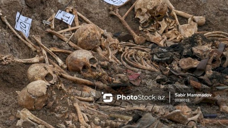    Qubada kütləvi məzarlıqdakı quyularda 600-ə yaxın insan skeleti tapıldı   