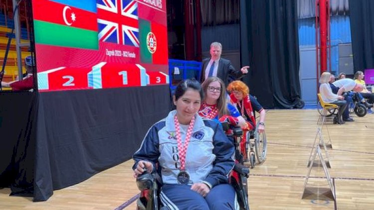    Azərbaycan paralimpiyaçısı Xorvatiyada gümüş medal qazandı   