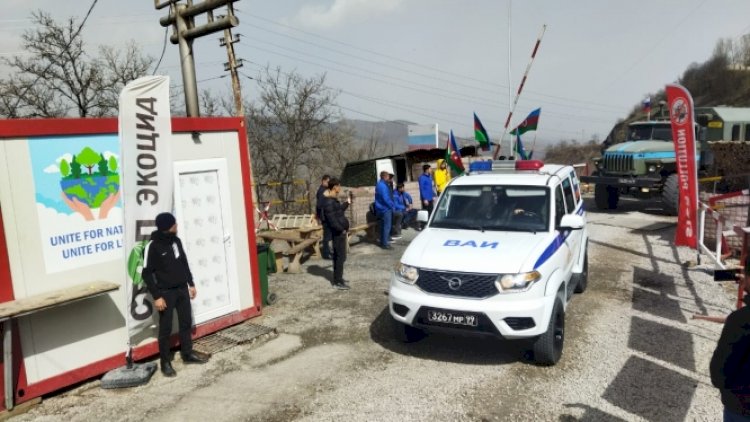    110 gün ərzində Laçın yolundan neçə maşın keçib?   