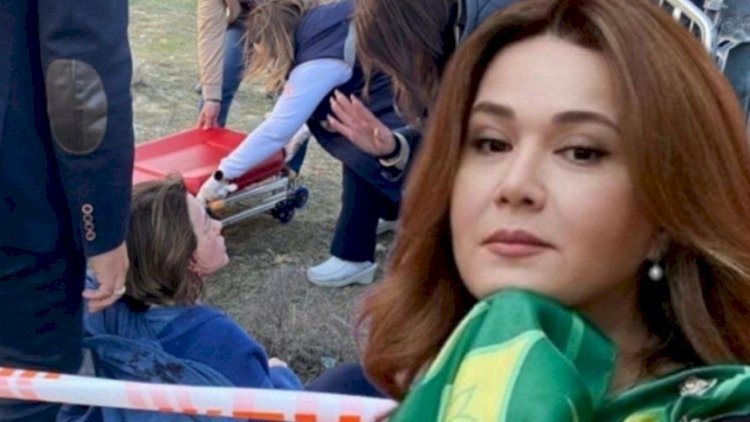    Mehriban Zəkinin qəzadan sonra ilk   FOTOSU