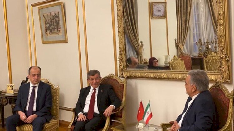    Əhməd Davutoğlu İran səfirliyinə iftara çağırıldı   