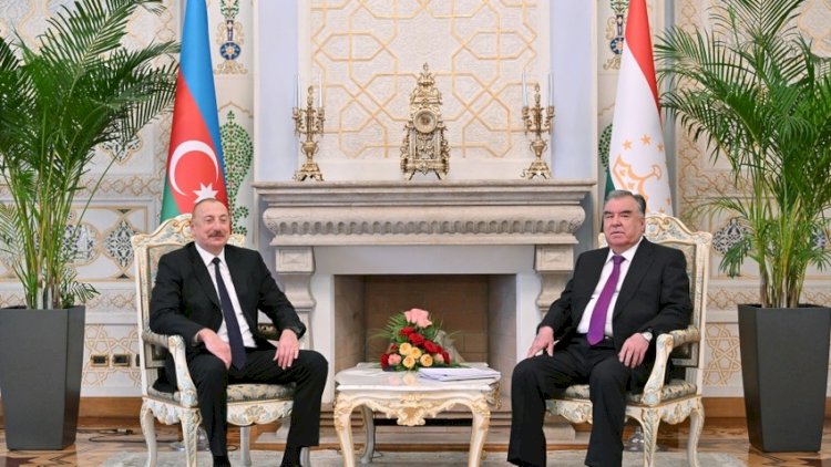    Azərbaycan və Tacikistan prezidentlərinin təkbətək görüşü oldu   
