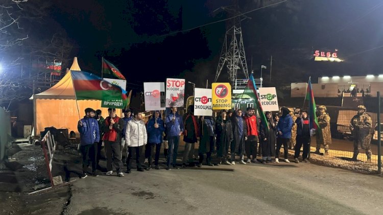    Laçın-Xankəndi yolunda aksiya davam edir   