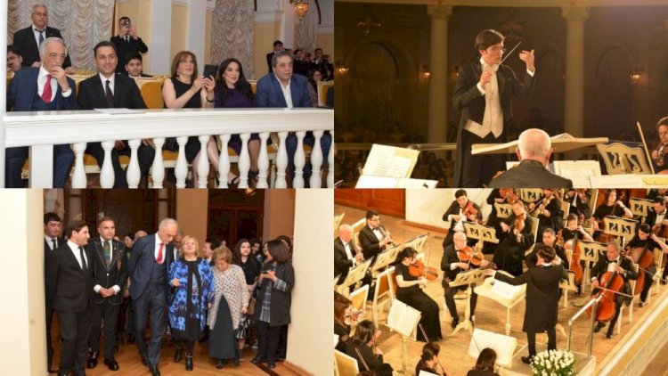    Polad Bülbüloğlu oğlunun konsertində - FOTO   