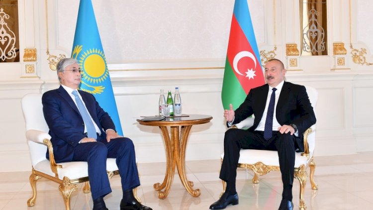    Azərbaycan və Qazaxıstan prezidentlərinin məhdud tərkibdə görüşü başladı   