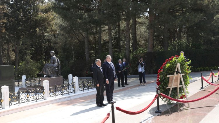    Həştərxan vilayətinin qubernatoru Azərbaycanda olub - FOTOLAR   