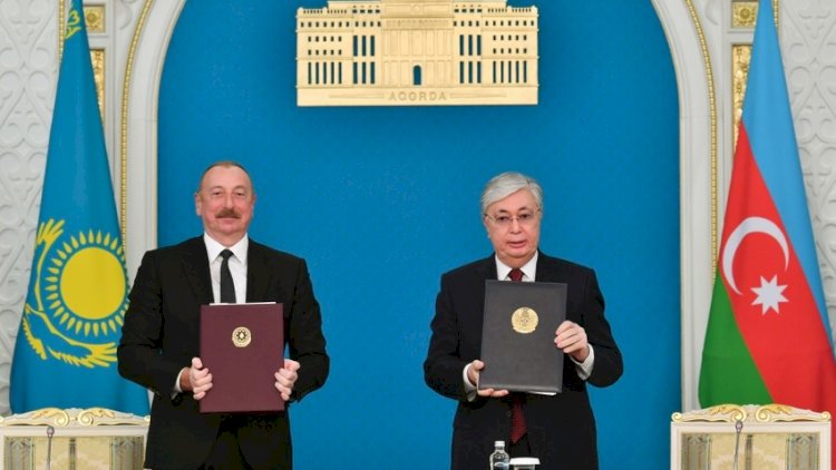    Azərbaycan-Qazaxıstan sənədləri imzalandı   