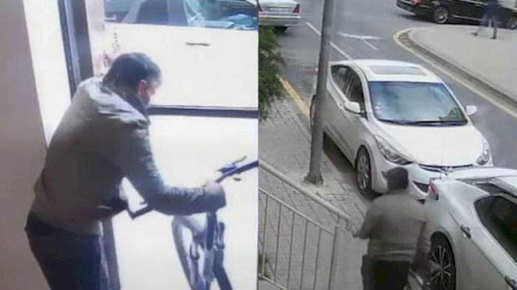    Bakıda velosiped oğrusu kameraya düşdü - Video   