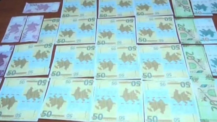    Saxta pul çap edənlər tutuldu    - Fotolar