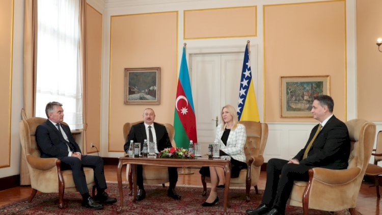   Prezident Bosniya və Herseqovina lideri ilə görüşdü    