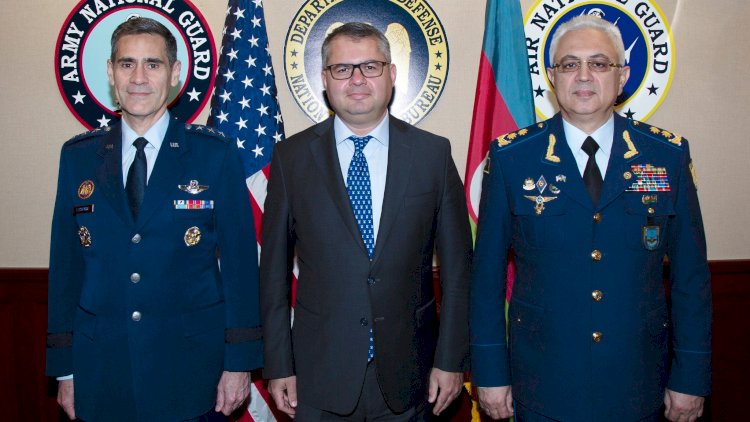    ABŞ və Azərbaycan generalları arasında görüş    