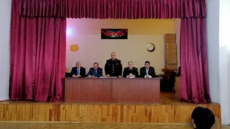    “Narkomaniya ümumbəşəri bəladır“ mövzusunda tədbir keçirilib   