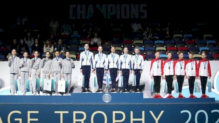    Gimnastlarımız Bakıda keçirilən “AGF Trophy” turnirində qızıl və gümüş medal qazandılar   