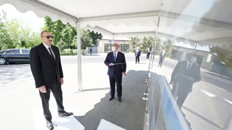    Prezident yeni yolun açılışında iştirak etdi   
