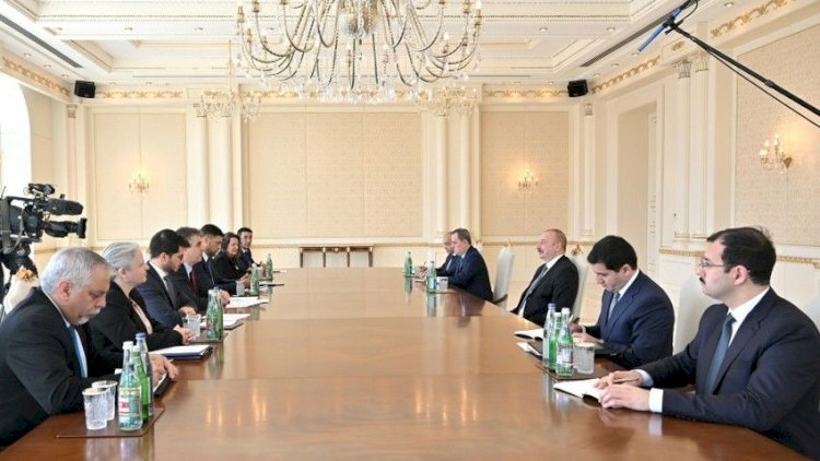    İlham Əliyev İsrailin xarici işlər nazirini qəbul etdi    