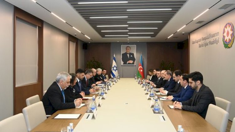    Azərbaycan və İsrail XİN başçılarının geniştərkibli görüşü keçirildi   
