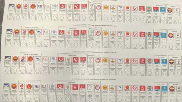   Türkiyədə parlament seçkiləri: Bülleten 1 metrdən uzundur    